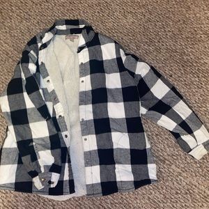 Very Comfortable Plaid button Up Sweater